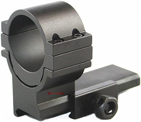 TAC Vector Optics Tactical 30mm Red Dot Scope Low & High Mount Ring fit Weaver Picatinny 21mm Base Color Black