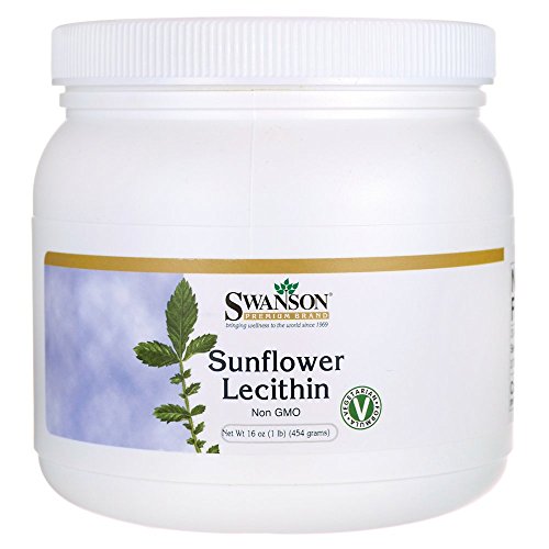 Swanson Sunflower Lecithin Powder NonGMO 16 Ounce Pricepulse