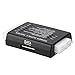 20 / 24-pin Power Supply Tester for ATX / SATA / HDD, Black