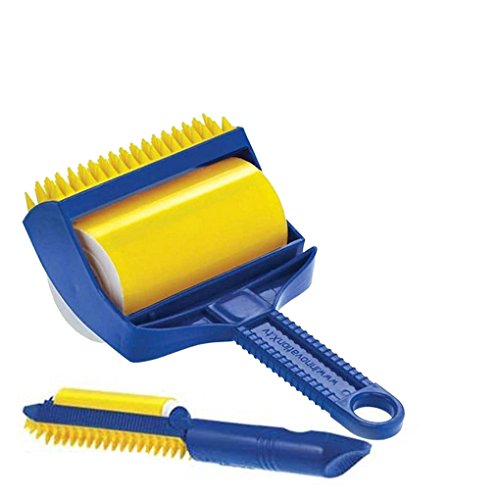Sticky Roller for Pet Hair, Clothes, Sofa, Bathroom Rugs, Speaker Grilles, High Chairs Strollers, Car Seats