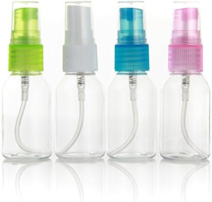 30ML Portable Refillable Empty Perfume Bottles Sprayer Bottle Cosmetic Atomizers（Set of 4）