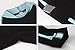 iloveSIA 2PACK Women's Capri Yoga Running Pants Leggings Blue+Rose M
