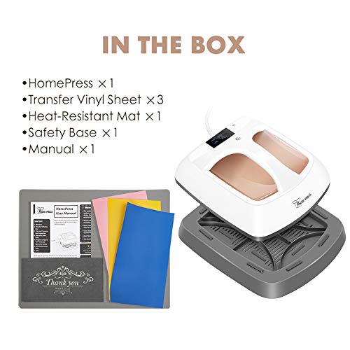 PowerPress HPM-0000-GD Heat Press Machine Portable-Gold, 12"x10", 2. Golden