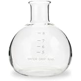 Yama CDM8 Replacement Bottom Beaker - Borosilicate Glass For 6-8 Cup Cold Brew Towers, Heat-Resistant, Dishwasher Safe