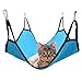 MICHLEY  Leisure Time Kitty Pet Cat Hammock Bed for Cage, Blue