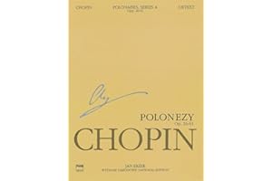 Chopin Polonaises Series A Piano Solo Sheet Music Book | National Edition Ops 26 40 44 53 61 | Advanced Classical Piano Music