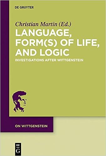 Book Cover for Language, Form(s) of Life, and Logic: Investigations After Wittgenstein