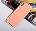 TOZO for iPhone X Case, Soft TPU Gel Skin [1.0mm Ultra Thin] slim Soft Protective Cover (TPU Matte Soft Pink)