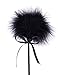 Vivilover Feather Tickler and Leather Slapper Costume Accessory (Black)