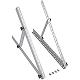 BougeRV 28in Adjustable Solar Panel Tilt Mount Brackets with Foldable Tilt Legs，Solar Panel Mounting Support up to 100 150 Wa