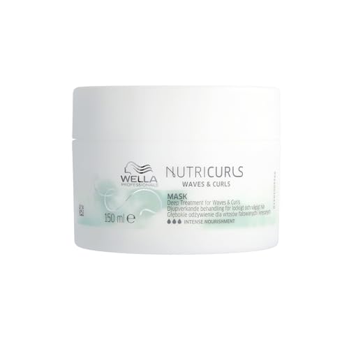 NUTRICURLS Tiefenpflege-Haarmaske für Welliges & Lockiges Haar – Pflegt & Definiert, 150 ml