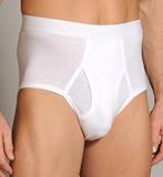 Dockers Men's Big-Tall Fly Front Brief, 3-Pack