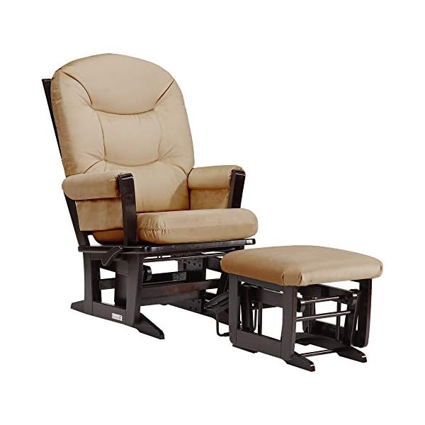 tan nursery glider