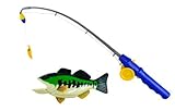 PennToy Bass Fishing Bathtub Toy - Swimming Fish