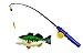 PennToy Bass Fishing Bathtub Toy - Swimming Fish