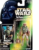 Star Wars Power of the Force Boba Fett Green Card Action Figure with Sawed-off Blaster Rifle and Jet Pack