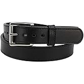 Bullhide Belts Mens Leather Belt, Full Grain Leather Stitched Work, CCW Carry Belt, 1.50" Wide, USA Made