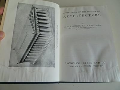 A Text-book Of The History Of Architecture.
