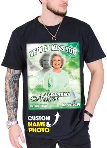 Amazon.com: in Loving Memory Personalized Memorial Shirts, Custom