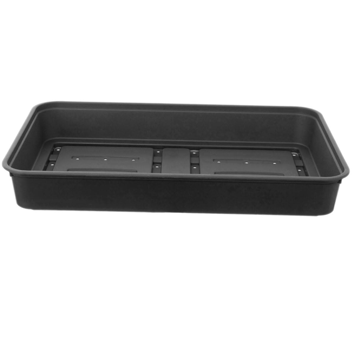 Whitefurze G2638GV5 38cm Medium Gravel Tray - Black