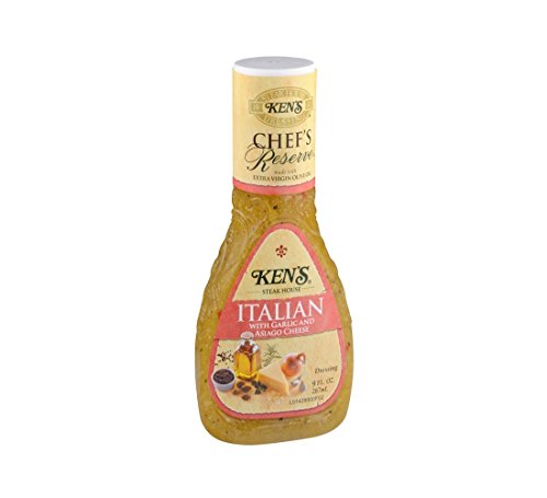 Ken's Steak House Italian Dressing with Garlic & Asiago, 9 oz - Image 2