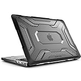 SUPCASE [Unicorn Beetle Series] Case for MacBook Pro 13Inch 2018 2017 2016 Slim Rubberized TPU Bumper Cover for Apple MacBook Pro 13 Inch A1989/A1706/A1708 with Retina Display or W/O Touch Bar (Black)