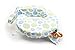My Brest Friend Original Nursing Posture Pillow, Green & Blue Leaf
