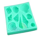 Generic Silicone Sea Lifes Shell Conch Fondant Cake Cookie Baking Icing Soap Mould Mold