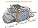 Travel Pet Carrier for Cats - Go Kitty Paws Airline Approved Expandable and Collapsible Soft Sided Cat Carrier