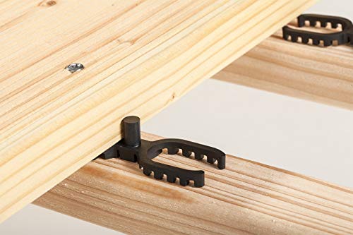 200 Stück My Plast Terrassen-Abstandhalter – hochwertiger Distanzhalter für Terrassendielen, Ausführung offen geriffelt… – Bild 5