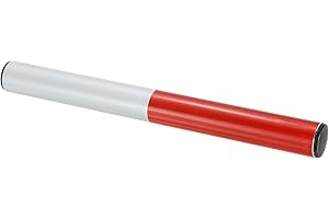 PATIKIL Junior Relay Track Baton, PVC Plastic Race Field Running Baton Relay Stick for Outdoor Athletics Sport Game Tool, Red