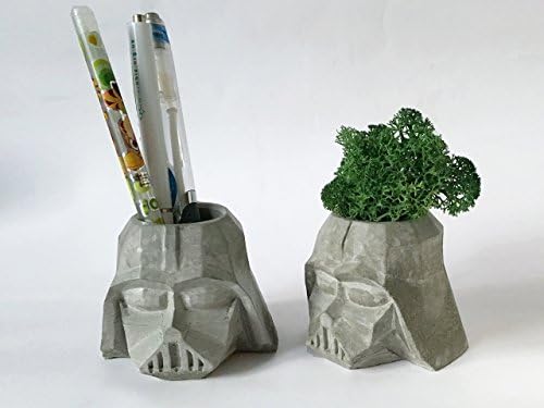 Darth Vader Star Wars heroes hero home decor statue sculpture pencil pen holder planter succulent cup pot office