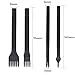 Aiskaer Stainless Steel 4mm 1/2/4/6 Prong DIY Diamond Lacing Stitching Chisel Set Leather Craft Kits