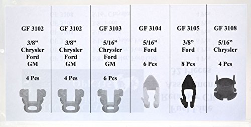 OPK335 Fuel Line Retainer Clip Assortment (32 Pcs) - Thumbnail 3