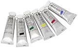 Winsor & Newton Designers' Gouache Primary Color 6-Tube Paint Set, 14ml