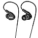 Fitness Earbuds, E260 Stereo Bass Sweatproof Earhook Headphones Sports Ear Buds with Microphone Remote Over Ear Noise Isolating Wired Jogging Earbuds Running Earphones for Exercise Gym Workout Blackthumb 1