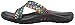 Skechers Women's Reggae Rootsy Vibe Flip Flop, Multi, 8 M US