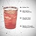 Rose Gold Plastic Cups | 10 oz. 50 Pack | Hard Clear Plastic Cups | Disposable Party Cups | Fancy Wedding Tumblers | Nice Rose Gold Rim Plastic Cups | Elegant Decoration Cups | Plastic Tumblers Bulk