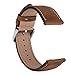 WOCCI Suede Vintage Leather Watch Band, Quick Release Watch Strap, Selectable Width - (18mm 20mm or 22mm)