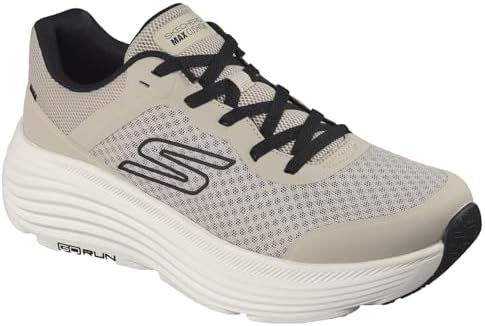 MAX Cushioning Endeavour - Tenis para Hombre, Tela sintética Gris Pardo y Negro, 48.5 EU