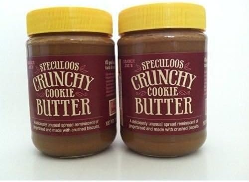 Nceonshop(TM) Trader Joe's Speculoos Crunchy Cookie Butter - 2 Pack New