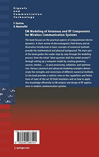 EM Modeling of Antennas and RF Components for Wireless Communication Systems (Signals and Communication Technology)