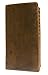 Visconti 724 Hunter Distressed Brown Leather Tall Bi-fold Wallet for Home, Business, or Travel 7