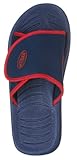 BERTELLI N.Y. Mens Flip Flop Slide Beach Sandal With A Velcro Strap In Classy Colors