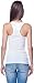 4 Pack Zenana Women's Racerback Tank Tops Large White, White, White, White