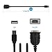 MoMoCity USB 2.0 to RS232 DB9 Serial Male Adapter Converter Cable Supports Windows 10/8/7/Vista/XP/2000/98 and Mac, 3.5 feet