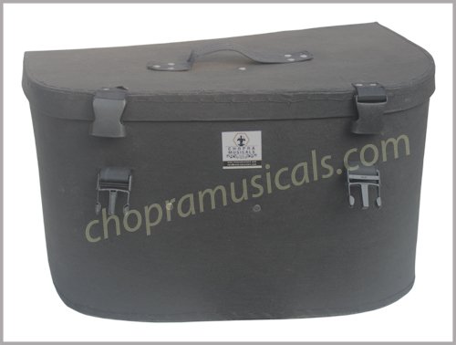 Copper Tabla Drum Set, Professional Decorative Bayan, Best Handmade Dayan with, Hammer, Cushions & Box - Thumbnail 6