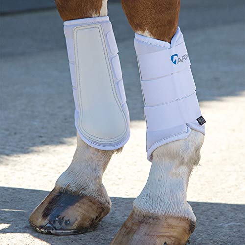Alomejor 1 Pair Horse Boot Wrap Adjustable Horse Splint Leg Boot