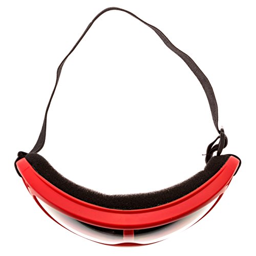 Impresa Products Foam Gun and Blaster Face Mask / Goggles / Eye Shield (1 Red Mask) - Perfect for Foam Blaster Guns from The Name Brand