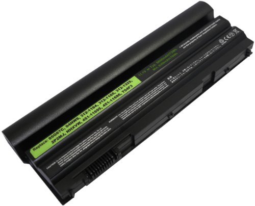 11.10V,6600mAh,Li-ion,Laptop Battery for Dell Latitude E5420,E5420 ATG,E5420m,E5430,E5520,E5520m,E5530,E6420,E6420 ATG,E6420 XFR,E6430,E6430 ATG,E6520,E6530,replace part numbers of Dell: 04NW9, 05G67C, 2P2MJ, 312-1163, 312-1164, 312-1165, 312-1311, 312-1325, 451-11694, 451-11695, 451-11696, 8858X, 8P3YX, 911MD, HCJWT, KJ321, M1Y7N, M5Y0X, NHXVW, P8TC7, P9TJ0, PRRRF, PRV1Y, T54F3, T54FJ, YKF0M